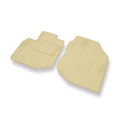 Velour gulvmåtter til Honda Jazz III Hatchback (2008-2015) - beige