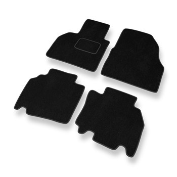 Velour gulvmåtter til Renault Kangoo II Varevogn (2012-2021) - sort