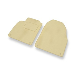 Velour gulvmåtter til Saab 9-3 II Cabriolet, SportCombi, SportSedan (2002-2012) - beige