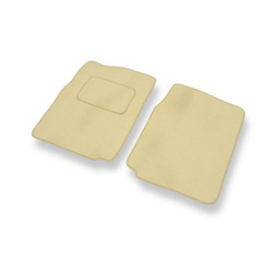 Velour gulvmåtter til Suzuki Vitara I Cabriolet, SUV (1988-1997) - beige