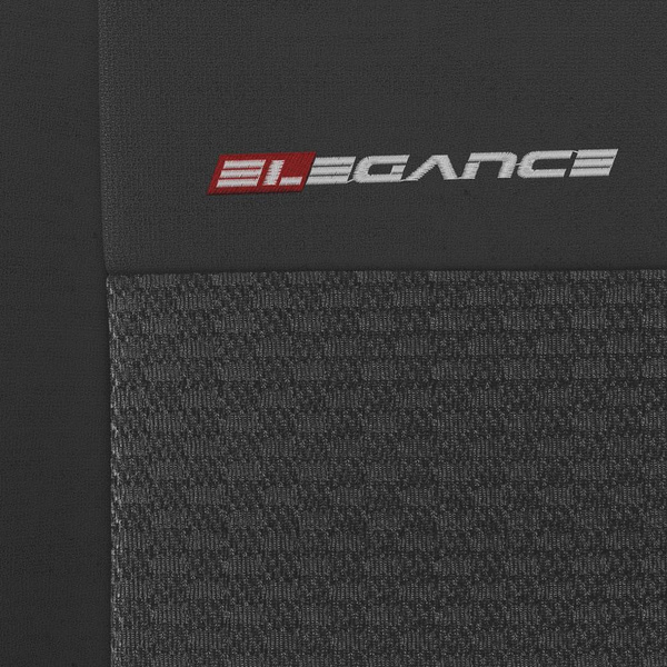 Universelle sædebetræk til biler til Renault Clio II, III, IV, V (1998-....) - Typ 3 (grå)