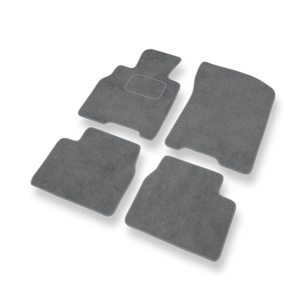 Velour gulvmåtter til Mazda Xedos 9 Sedan (1993-2003) - grå