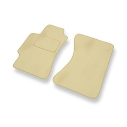 Velour gulvmåtter til Subaru Impreza II Stationcar, Sedan (2000-2007) - beige