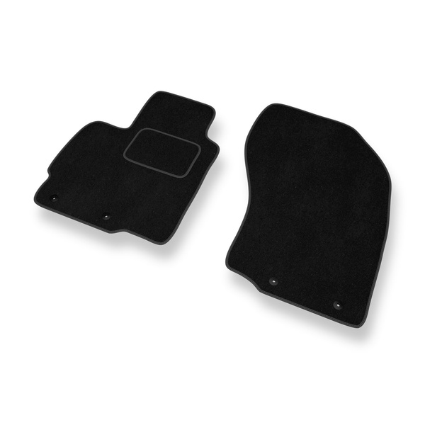 Velour gulvmåtter til Citroen C-Crosser SUV (2007-2012) - sort