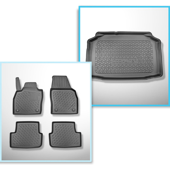 Bagagerumsmåtte og bilmåttesæt TPE PREMIUM skræddersyet til: Audi A1 GB Sportbac