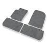 Velour gulvmåtter til Citroen Xsara Picasso Minivan (1999-2011) - grå