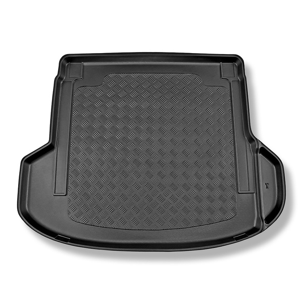 Gulvmåtte til bagagerum Kia ProCeed Shooting Brake (12.2018-....) - også til modeller med monteringsskinner, højre fordybning fjernbar i modeller med ekstra højttalere