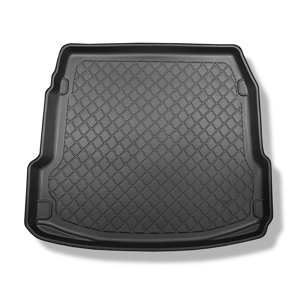 Gulvmåtte til bagagerum Audi A8 D4 Limousine (10.2013-10.2017) - Standard og lang version ; Med reservehjul = fladt bagagerum; Også til Quattro versionen