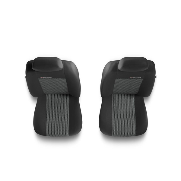 Universelle sædebetræk til biler til BMW 3-serie E36, E46, E90, F30, G20, G21 (1990-....) - Typ 2 (grå)