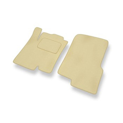Velour gulvmåtter til Smart ForFour I Hatchback (2004-2006) - beige