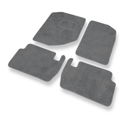 Velour gulvmåtter til Dodge Durango II SUV (2004-2009) - grå