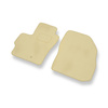 Velour gulvmåtter til Mazda 3 I Hatchback, Sedan (2003-2009) - beige