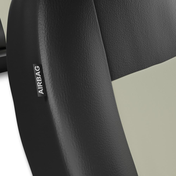 Universelle sædebetræk til biler til Opel Crossland X, I (2017-2024) - beige