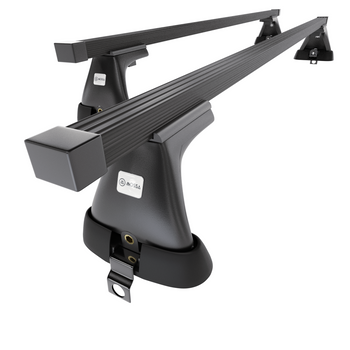 Tagbagagebærer til bil Mercedes-Benz S-Klasse W220 Limousine (1999-2005) - sort 