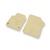Velour gulvmåtter til Skoda Citigo I Hatchback (2011-2020) - beige