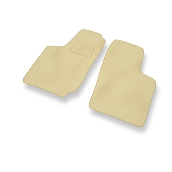 Velour gulvmåtter til Opel Combo B Varevogn (1993-2001) - beige