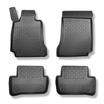 TPE-gulvmåtter til Mercedes-Benz C-Klasse W204 Sedan (12.2015-10.2022)
