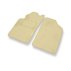 Velour gulvmåtter til Toyota Avensis I Stationcar, Liftback, Sedan (1997-2003) - beige