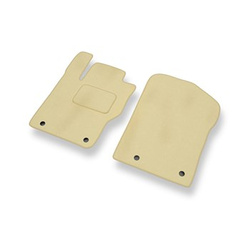 Velour gulvmåtter til Mercedes-Benz M-Klasse W166 SUV (2011-2015) - beige