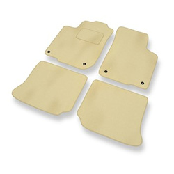 Velour gulvmåtter til Skoda Octavia I Stationcar, Liftback (1996-2010) - beige