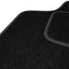 Velour gulvmåtter til Audi A8 II D3 (Lang version) (2002-2010) - sort
