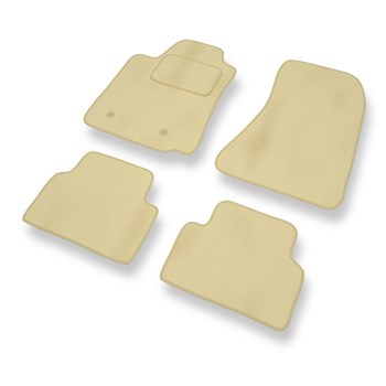 Velour gulvmåtter til Alfa Romeo 159 I Sedan, Sportwagon (2005-2011) - beige