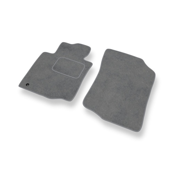 Velour gulvmåtter til Toyota Aygo I Hatchback (2005-2014) - grå