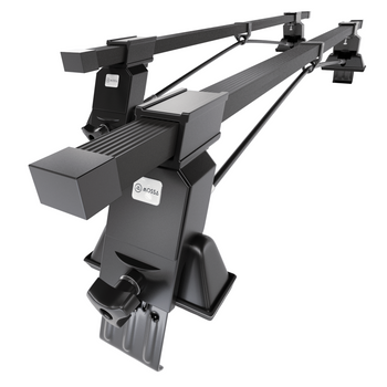 Tagbagagebærer til bil Renault Laguna mk II Hatchback (2001-2004) - sort bagageb