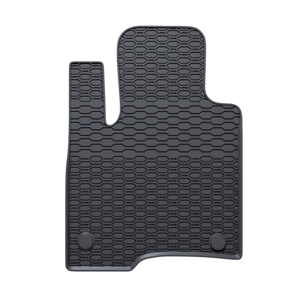 Gummigulvmåtter til biler Fiat Panda III Hatchback (2012-....) - sort - 4 stk.