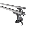 Tagbagagebærer til bil Opel Astra K mk V Sports Tourer (2016-2022) - sølv bagagebærer til taget - lastholder - tagholder - uden monteringselementer - Aluminium