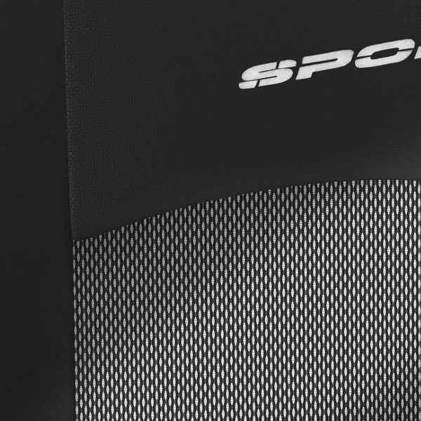 Universelle sædebetræk til biler til Volkswagen Passat B4, B5, B6, B7, B8, B9 (1993-....) - mörkgrå