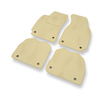 Velour gulvmåtter til Skoda Superb I Sedan (2001-2008) - beige