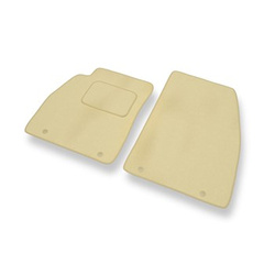 Velour gulvmåtter til Saab 9-5 II Sedan, SportCombi (2010-2012) - beige
