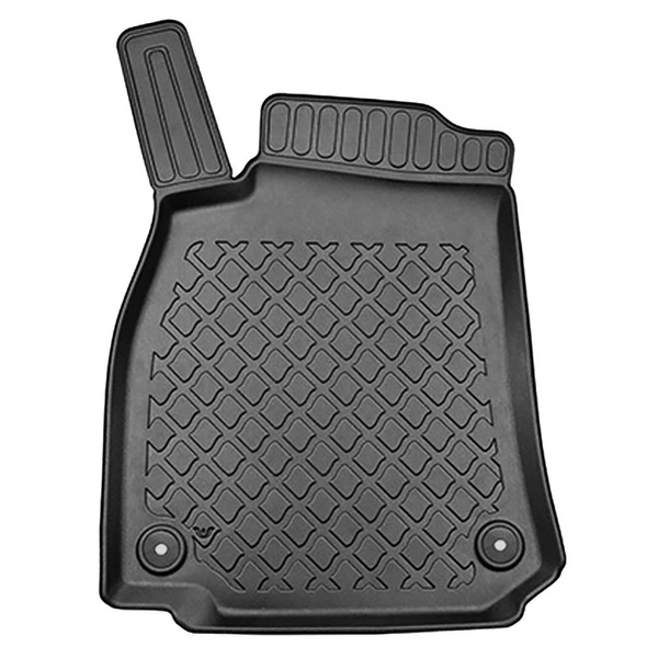 Bagagerumsmåtte og bilmåttesæt TPE skræddersyet til: Audi A6 C8 4H Avant (09.2018-....) - også til modeller med monteringsskinner; Også til Quattro versionen; Ikke til TFSI version e plug-in hybrid