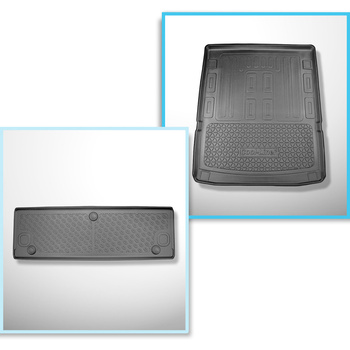 Bagagerumsmåtte og bilmåttesæt TPE PREMIUM skræddersyet til: Volkswagen Caddy V 