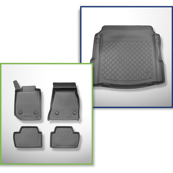 Bagagerumsmåtte og bilmåttesæt TPE skræddersyet til: BMW 2-serie G42, G87 Coupé 