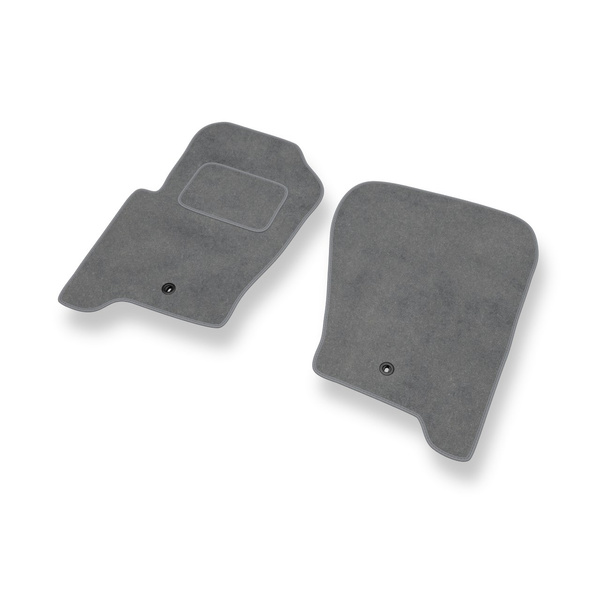 Velour gulvmåtter til Land Rover Discovery III SUV (2004-2009) - grå