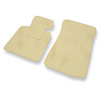 Velour gulvmåtter til BMW Z4 I E85, E86 Coupé, Roadster (2002-2008) - beige