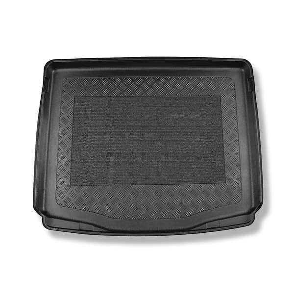 Gulvmåtte til bagagerum Ford Kuga III SUV (04.2020-....) - med reservehjul til midlertidig brug eller reparationssæt; Også til hybrid