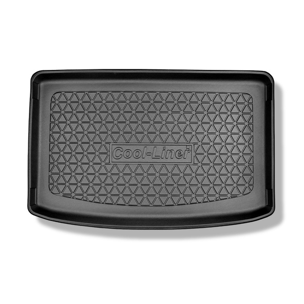 Gulvmåtte til bagagerum Kia Stonic SUV (10.2017-....) - øverste bagagerum; til modeller med bevægeligt gulv i bagagerummet; ikke til hybridversionen