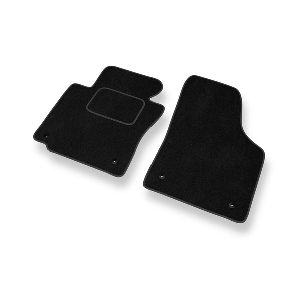 Velour gulvmåtter til Skoda Octavia II Stationcar, Liftback (2004-2013) - sort
