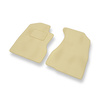 Velour gulvmåtter til Honda CR-V II SUV (2001-2007) - beige