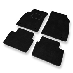 Velour gulvmåtter til Opel Insignia I Liftback, Sedan, Sports Tourer (2008-2017) - sort