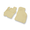 Velour gulvmåtter til Hyundai Atos II Hatchback (2004-2008) - beige