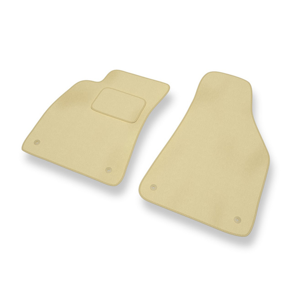 Velour gulvmåtter til Audi A4 III B7 Avant, Cabriolet, Limousine (2004-2008) - beige