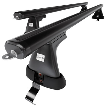 Tagbagagebærer til bil Volkswagen Passat B7 Sedan (2010-2014) - sort bagagebærer