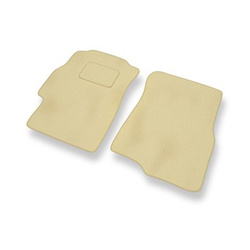 Velour gulvmåtter til Honda Civic VI Aerodeck, Coupé, Hatchback, Sedan (1996-2000) 5 døre - beige