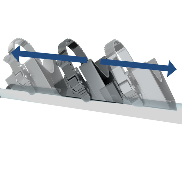 Cykelholder i aluminium til bilens tag - 4xM-17