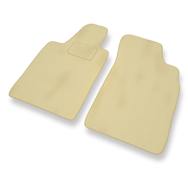 Velour gulvmåtter til Fiat Barchetta Roadster (1995-2005) - beige