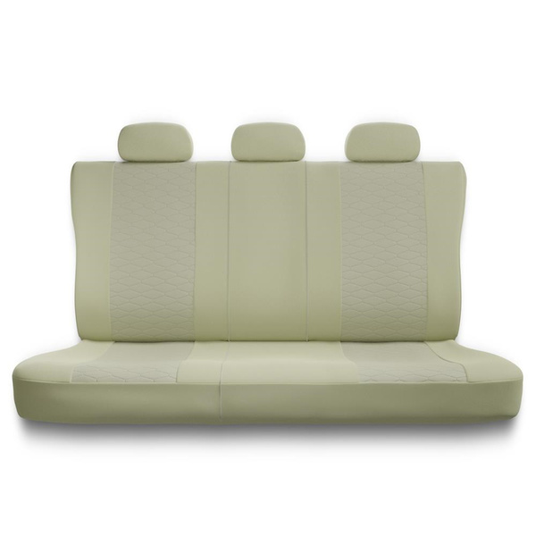 Universelle sædebetræk til biler til Volkswagen Golf III, IV, V, VI, VII, VIII (1991-....) - Typ 3 (beige)